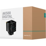 DeepCool AK500 DIGITAL RGB CPU-koeler Zwart