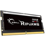G.Skill Ripjaws 96 GB DDR5-5600 (2x 48 GB) laptopgeheugen Zwart, F5-5600S4645A48GX2-RS, SO-DIMM, XMP 3.0