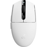 MCHOSE G3 Pro draadloze gaming muis Wit, 400 - 26.000 dpi, 2.4 GHz / USB-C / Bluetooth