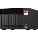 QNAP TS-673A-8G nas Zwart/grijs, 2x 2.5 Gb LAN, USB