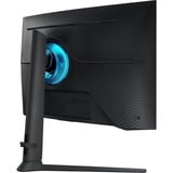 Samsung Odyssey G6 G65B 27" gaming monitor Zwart, 2x HDMI, DisplayPort, 2x USB-A, RJ-45, 240 Hz