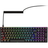 Sharkoon SKILLER SGK50 S2 PBT, gaming toetsenbord Zwart, BE Lay-out, Gateron G Pro 3.0 Yellow, RGB leds, Hot-swappable