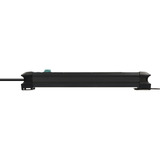 Brennenstuhl Premium-Line 4-voudige stekkerdoos met usb Zwart, 4x stekker, 1x USB-C, 1x USB-A