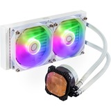 Cooler Master MasterLiquid 240L Core ARGB waterkoeling Wit, 4-pins PWM fan-connector