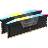 Corsair 16 GB DDR5-5200 Kit werkgeheugen Zwart, CMH16GX5M2B5200C40, Vengeance RGB, XMP