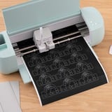 Cricut Smart Label - Removable - Writable Black stickerfolie Zwart, 90 cm