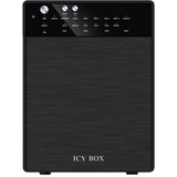 ICY BOX IB-RD3640SU3 externe behuizing Zwart