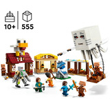 LEGO Minecraft - De Ghast-ballon aanval op het dorp Constructiespeelgoed 21273