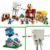 LEGO Minecraft - De Ghast-ballon aanval op het dorp Constructiespeelgoed 21273