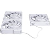 Lian Li UNI FAN P28 case fans Wit, 3 stuks, 120 x 120 x 28 mm, PWM, Incl. controller