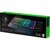 Razer Huntsman V3 Pro RGB mechanisch gaming toetsenbord Zwart, US lay-out (QWERTY), Razer Analog Optical Gen 2, 100%, Double-shot PBT