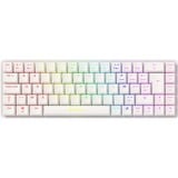 Sharkoon PureWriter W65 RGB mechanisch toetsenbord Wit, BE lay-out (AZERTY), Kailh Choc V2 Low Profile Red, 65%