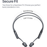 Shokz OpenRun Pro 2 Mini beengeleiding technologie headset Zwart