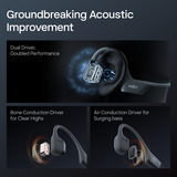 Shokz OpenRun Pro 2 Mini beengeleiding technologie headset Zwart