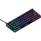 SteelSeries Apex Pro Mini, gaming toetsenbord Zwart, FR lay-out, SteelSeries OmniPoint 2.0, 60%, RGB leds, Double Shot PBT Keycaps