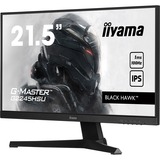 iiyama G-Master Black Hawk G2245HSU-B2 22" gaming monitor Zwart, 100 Hz, HDMI, DisplayPort, USB, Audio, Adaptive Sync