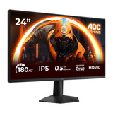 AOC 24G50F 23.8" gaming monitor Zwart, 1x DisplayPort, 1x HDMI, 180 Hz