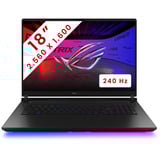 ASUS ROG Strix SCAR 18 (G835LX-SA012W) 18"  gaming laptop Zwart | Core Ultra 9 275HX | RTX 5090 | 64 GB | 2 TB + 2 TB SSD | 240 Hz