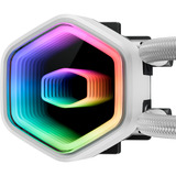 Cooler Master MasterLiquid 240 Core II ARGB White waterkoeling Wit, 4-pins PWM fan-connector