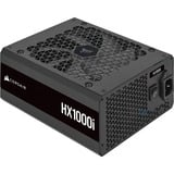 Corsair HX1000i modulaire 1000 watt voeding  Zwart, 1x 12V-2x6, 4x PCIe