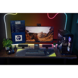 Corsair SKIFF 100 RGB gaming toetsenbord Zwart, US lay-out (QWERTY), Membraan, 100%