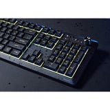 Corsair SKIFF 100 RGB gaming toetsenbord Zwart, US lay-out (QWERTY), Membraan, 100%
