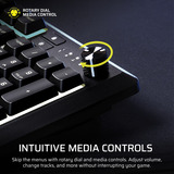 Corsair SKIFF 100 RGB gaming toetsenbord Zwart, US lay-out (QWERTY), Membraan, 100%