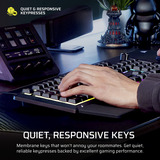 Corsair SKIFF 100 RGB gaming toetsenbord Zwart, US lay-out (QWERTY), Membraan, 100%