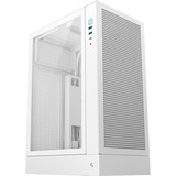 DeepCool CH170 PLUS WH midi tower behuizing Wit | 2x USB-A | 1x USB-C | Tempered Glass