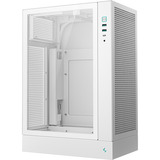 DeepCool CH170 PLUS WH midi tower behuizing Wit | 2x USB-A | 1x USB-C | Tempered Glass