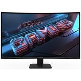 GIGABYTE GS32QCA 31.5" Curved gaming monitor Zwart, 180 Hz, HDMI, Displayport, AMD Free-Sync