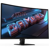 GIGABYTE GS32QCA 31.5" Curved gaming monitor Zwart, 180 Hz, HDMI, Displayport, AMD Free-Sync