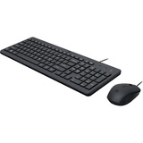 HP 150 bedraade desktopset Zwart, BE lay-out (AZERTY), 100%