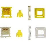 Keychron Gateron Cap V2 Milky-Brown Switch-Set keyboard switches Bruin/wit, 110 stuks