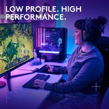 Logitech G515 LIGHTSPEED TKL RGB mechanisch gaming toetsenbord Zwart, US-International lay-out (QWERTY), GL Tactile, 80% (TKL)	, Double-shot PBT, Bluetooth, 2.4GHz, USB