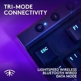 Logitech G515 LIGHTSPEED TKL RGB mechanisch gaming toetsenbord Zwart, US-International lay-out (QWERTY), GL Tactile, 80% (TKL)	, Double-shot PBT, Bluetooth, 2.4GHz, USB