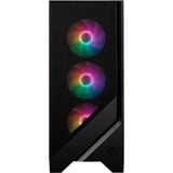 MSI MAG FORGE 120A AIRFLOW midi tower behuizing Zwart | 2x USB-A | RGB | Window