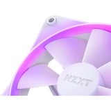 NZXT F140 RGB DUO case fans Wit, 2 stuks, 140 x 140 x 25 mm, PWM, Incl. controller