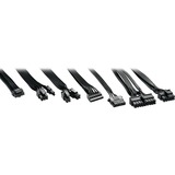 Sharkoon Rebel P20 modulaire 850 watt voeding  Zwart, 1x 12V-2x6, 4x PCIe