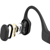 Shokz OpenRun Mini beengeleiding technologie hoofdtelefoon Zwart
