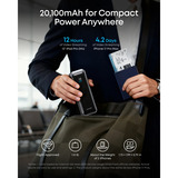 Anker Prime Power Bank 220W powerbank Grijs, 20.000mAh