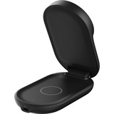 Belkin UltraCharge 2-in-1 uitklapbare magnetische lader met Qi2 - 25 W Zwart