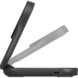 Belkin UltraCharge 2-in-1 uitklapbare magnetische lader met Qi2 - 25 W Zwart