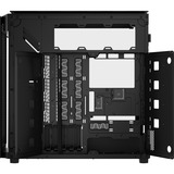 Corsair CORSAIR iCUE LINK 9000D Airflow Black big tower behuizing Zwart | 4x USB-A | 2x USB-C | Window