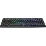 Ducky Zero 6108, gaming toetsenbord Zwart, BE Lay-out, Cherry MX2A Brown, RGB leds, ABS, Hot-swappable