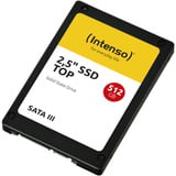 Intenso Top Performance, 512 GB SSD Zwart, 3812450, SATA 600, Bulk