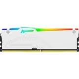 Kingston FURY 64 GB DDR5-6000 Kit werkgeheugen Wit, KF560C36BWEAK2-64, Renegade RGB, EXPO, XMP