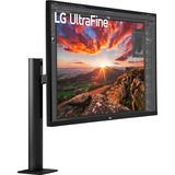 LG 32UN880P-B 31.5" 4K UHD monitor Zwart, 2x HDMI, 1x DisplayPort, USB-A, USB-C