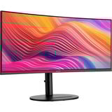 MSI Modern MD342CQP 34" UltraWide monitor Zwart, HDMI, DisplayPort, 2x USB-A, USB-B, USB-C