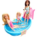 Mattel Barbie Blonde pop met zwembad en glijbaan 